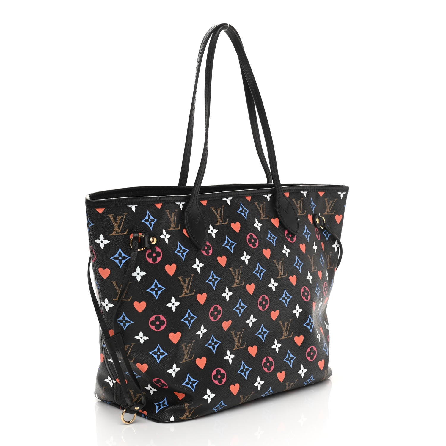 Louis Vuitton Game On Neverfull MM Black 3 of 11