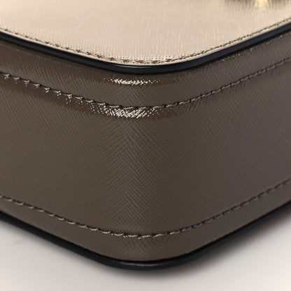 Marc Jacobs Saffiano Small Snapshot Camera Bag French Grey 8 of 9