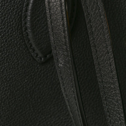 Louis Vuitton Grained Calfskin Lockme Shopper Black 12 of 14
