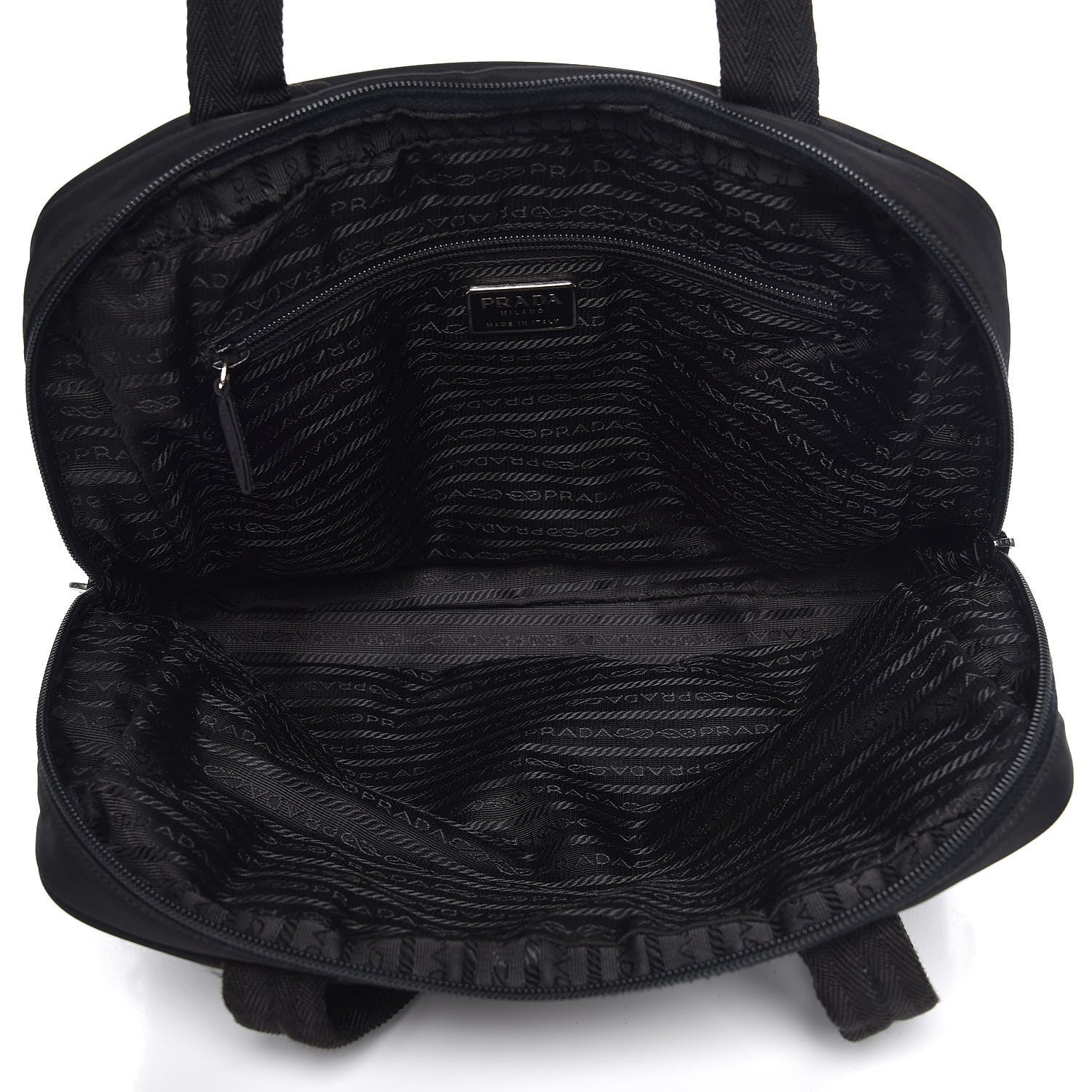 Prada Tessuto Nylon Tote Black 5 of 10