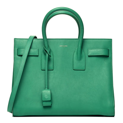 Saint Laurent Calfskin Small Sac De Jour Mint 1 of 12
