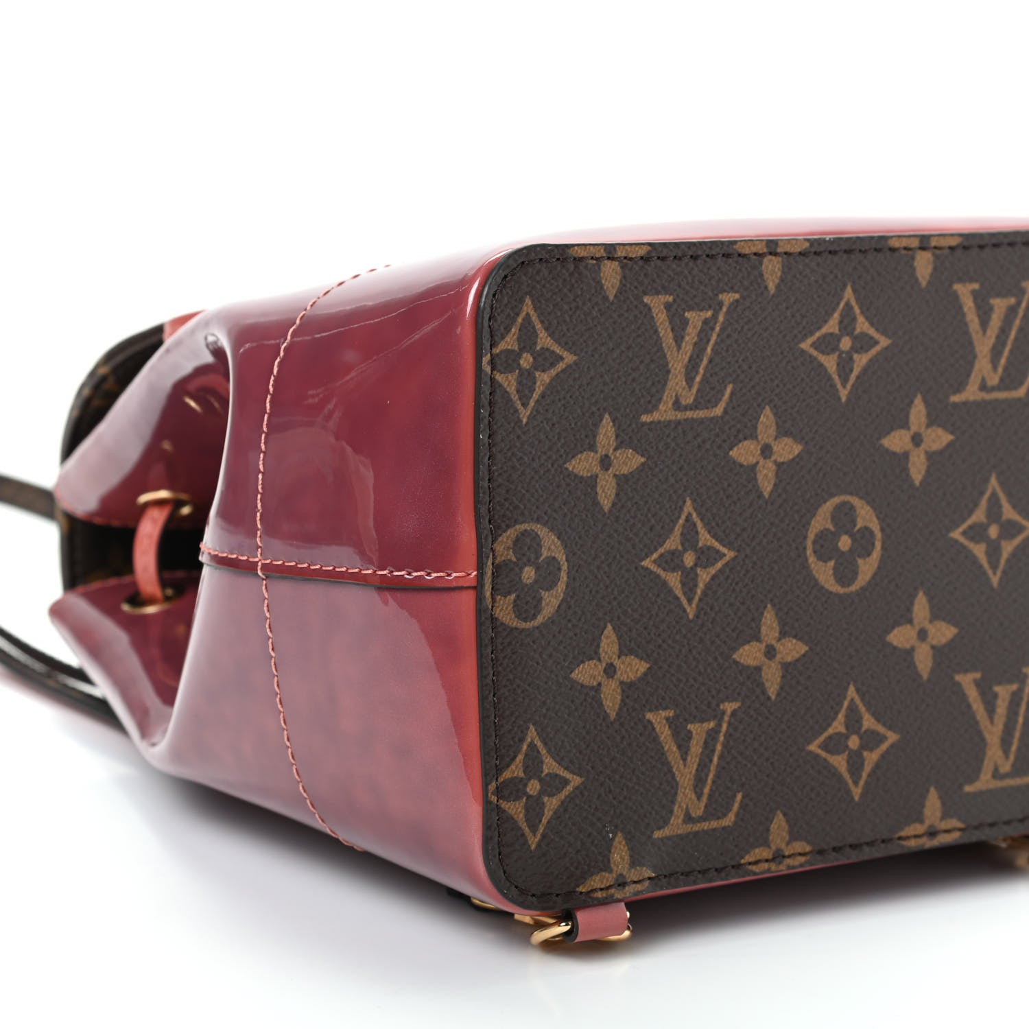Louis Vuitton Patent Monogram Hot Springs Backpack Vieux Rose 6 of 9