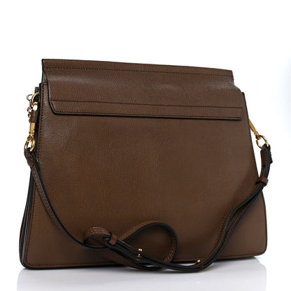 Chloe Goatskin Medium Faye Shoulder Bag Woody Khaki 2 of 13