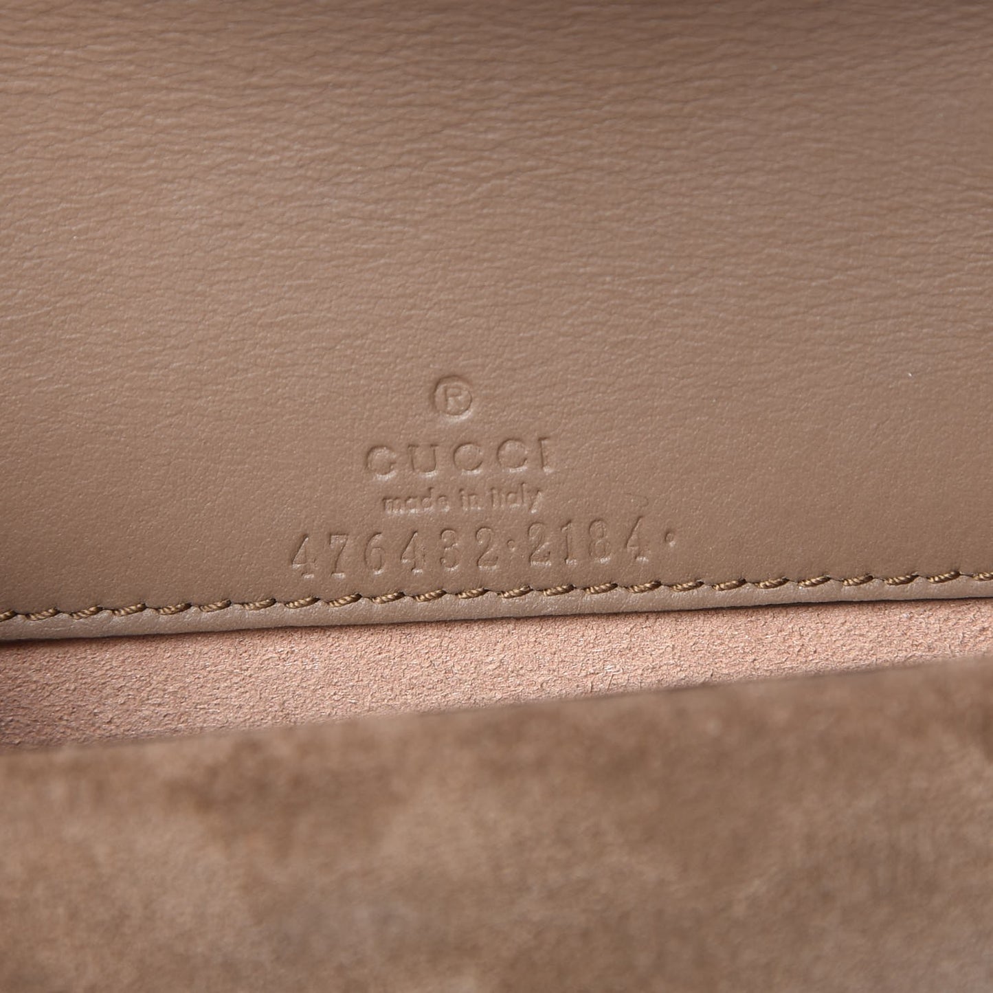 GG Supreme Monogram Super Mini Dionysus Shoulder Bag Taupe