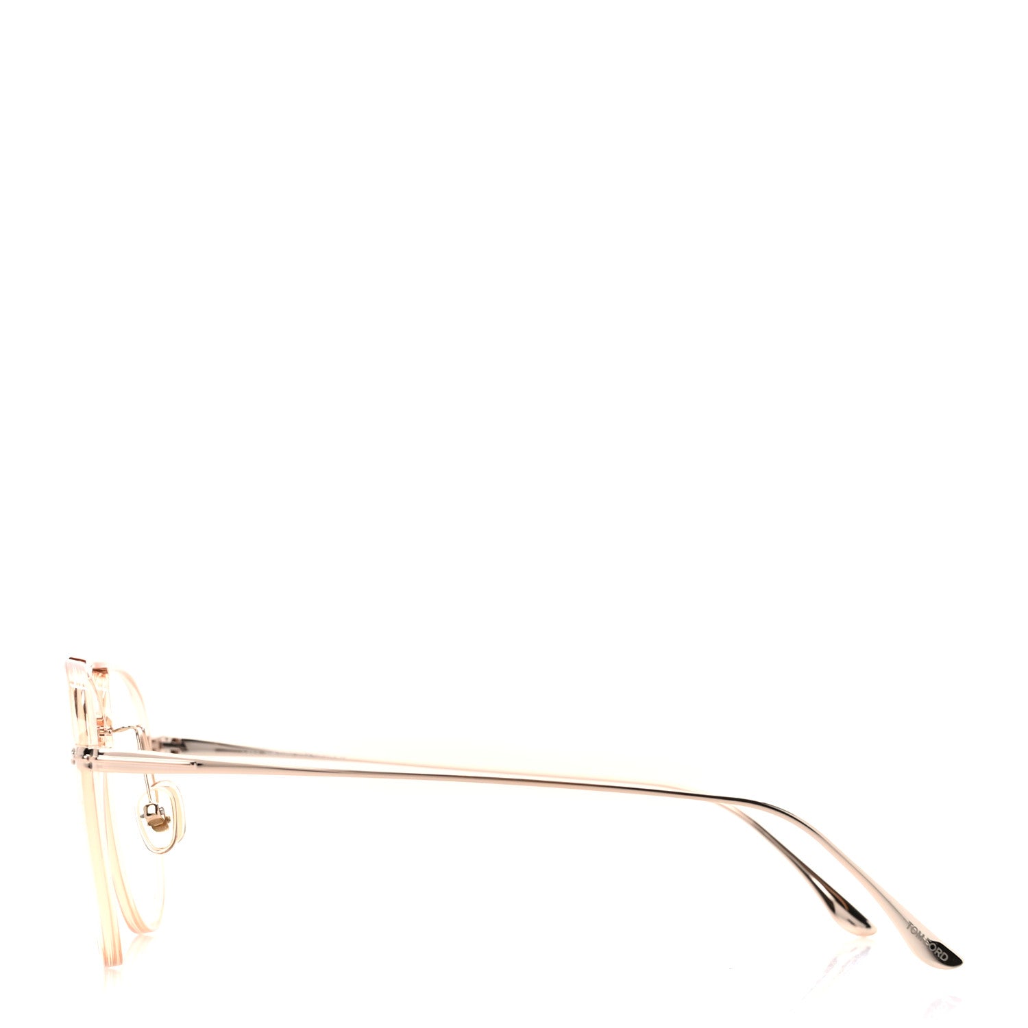 Tom Ford Metal Aviator Sunglasses TF5666 Rose Gold 3 of 9