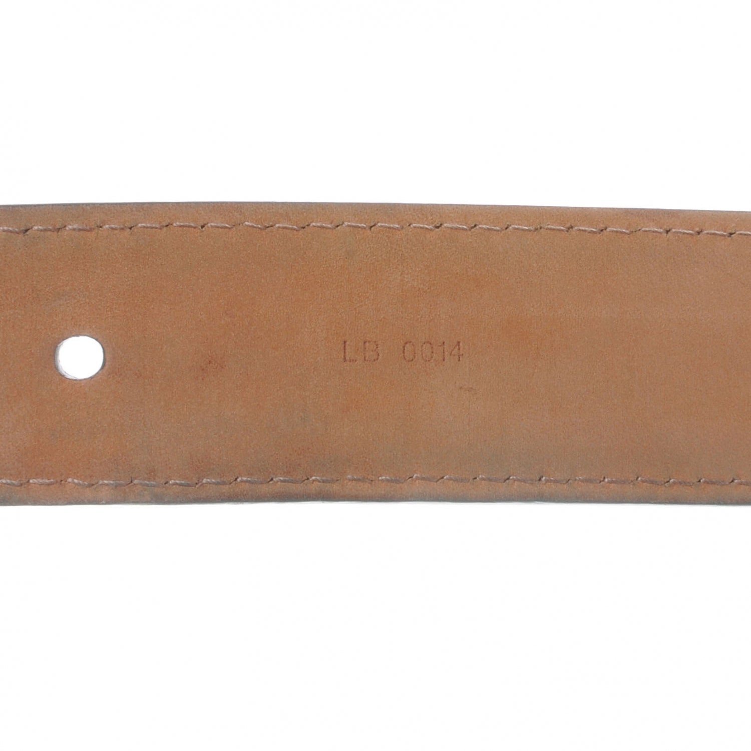 Louis Vuitton Monogram Belt Gold Buckle 90 36 6 of 7