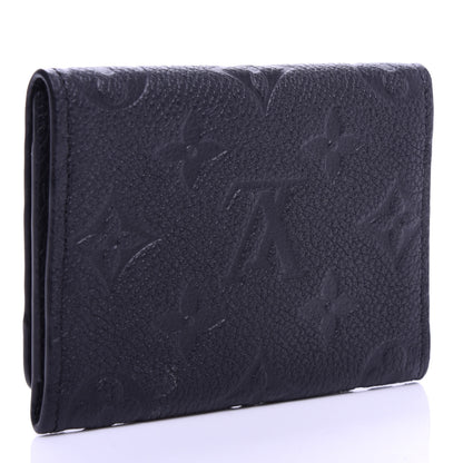 Louis Vuitton Empreinte Business Card Holder Black 3 of 8