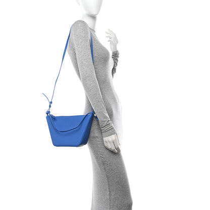 Loewe Calfskin Mini Hammock Hobo Seaside Blue 2 of 9