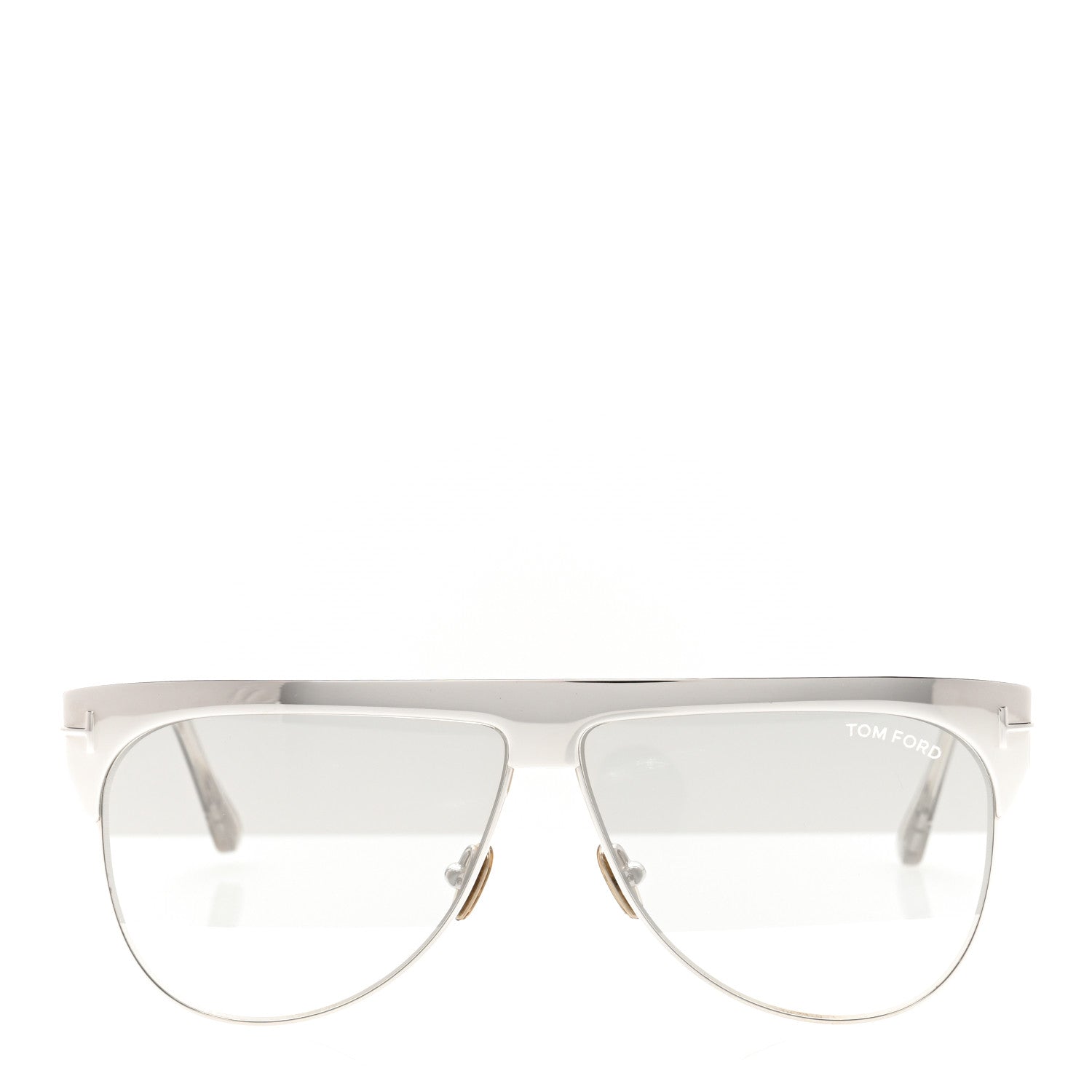 Tom Ford Gold Plated West Sunglasses TF706 Silver 2 of 8