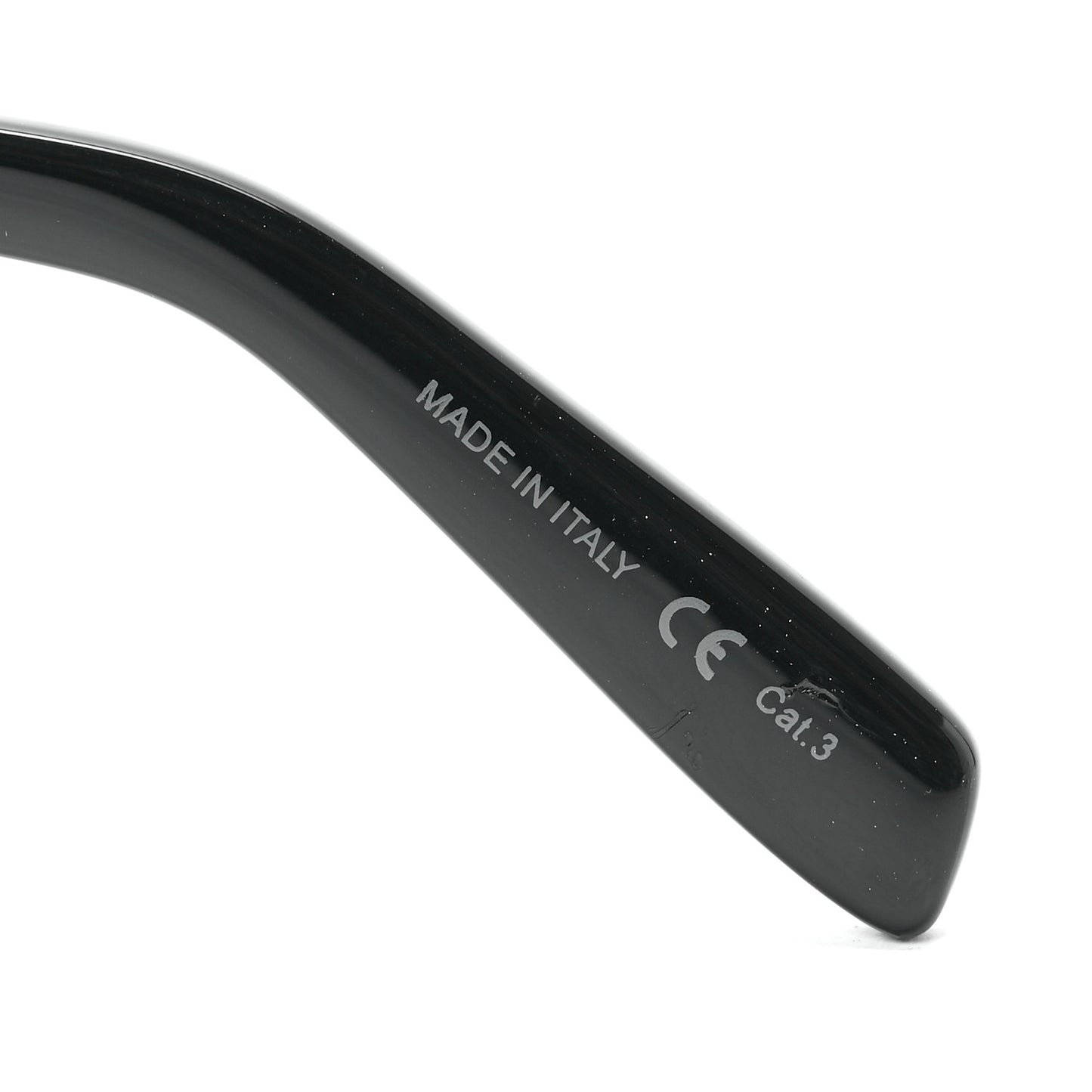 Acetate Heart Frame Loulou SL196 Sunglasses Black