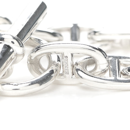 Hermes Sterling Silver GM Chaine D'Ancre Bracelet 4 of 5