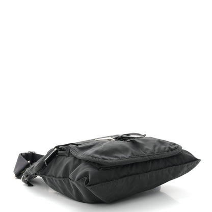 Prada Nylon Vela Sling Messenger Bag Black 4 of 12