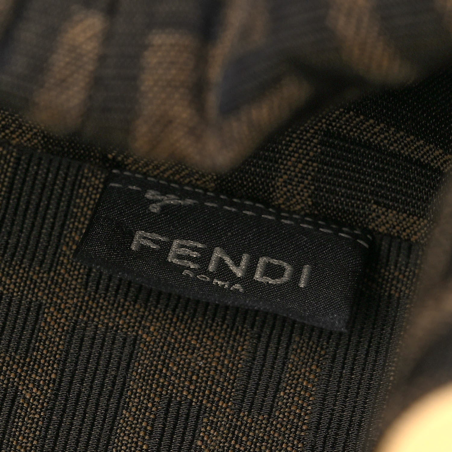 Fendi Shiny Nappa Small Fendi First Black 7 of 11