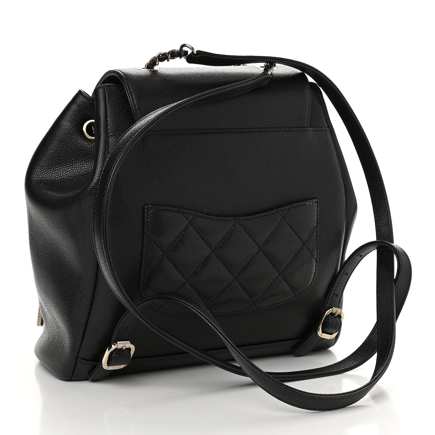 Chanel Caviar Quilted Business Affinity Backpack Black 3 of 10