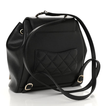 Chanel Caviar Quilted Business Affinity Backpack Black 3 of 10