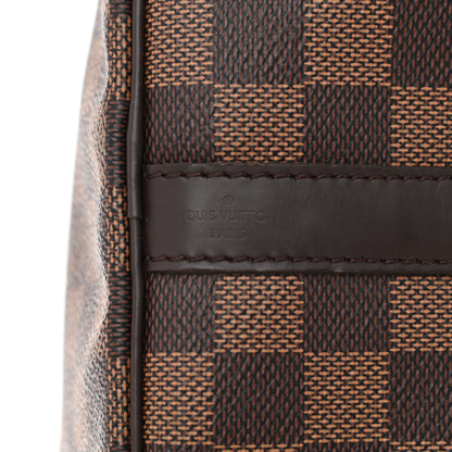 Louis Vuitton Damier Ebene Speedy Bandouliere 25 5 of 9