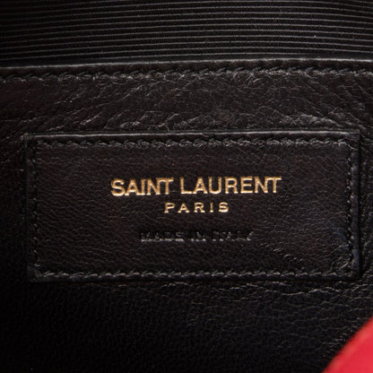 Saint Laurent Grain De Poudre Small Classic Monogram Camera Bag New Red 6 of 7