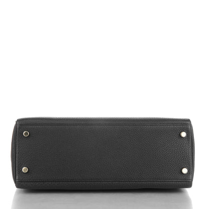 Hermes Togo Kelly Retourne 32 Black 6 of 24