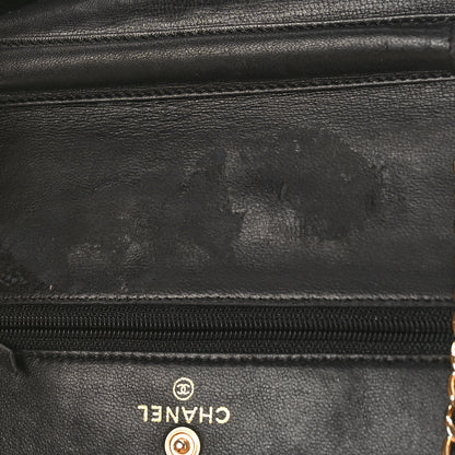 Chanel Caviar Timeless CC Wallet on Chain WOC Black 11 of 12