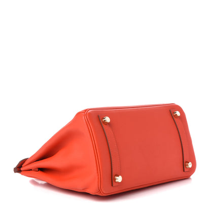Hermes Swift Birkin 25 Capucine 4 of 12