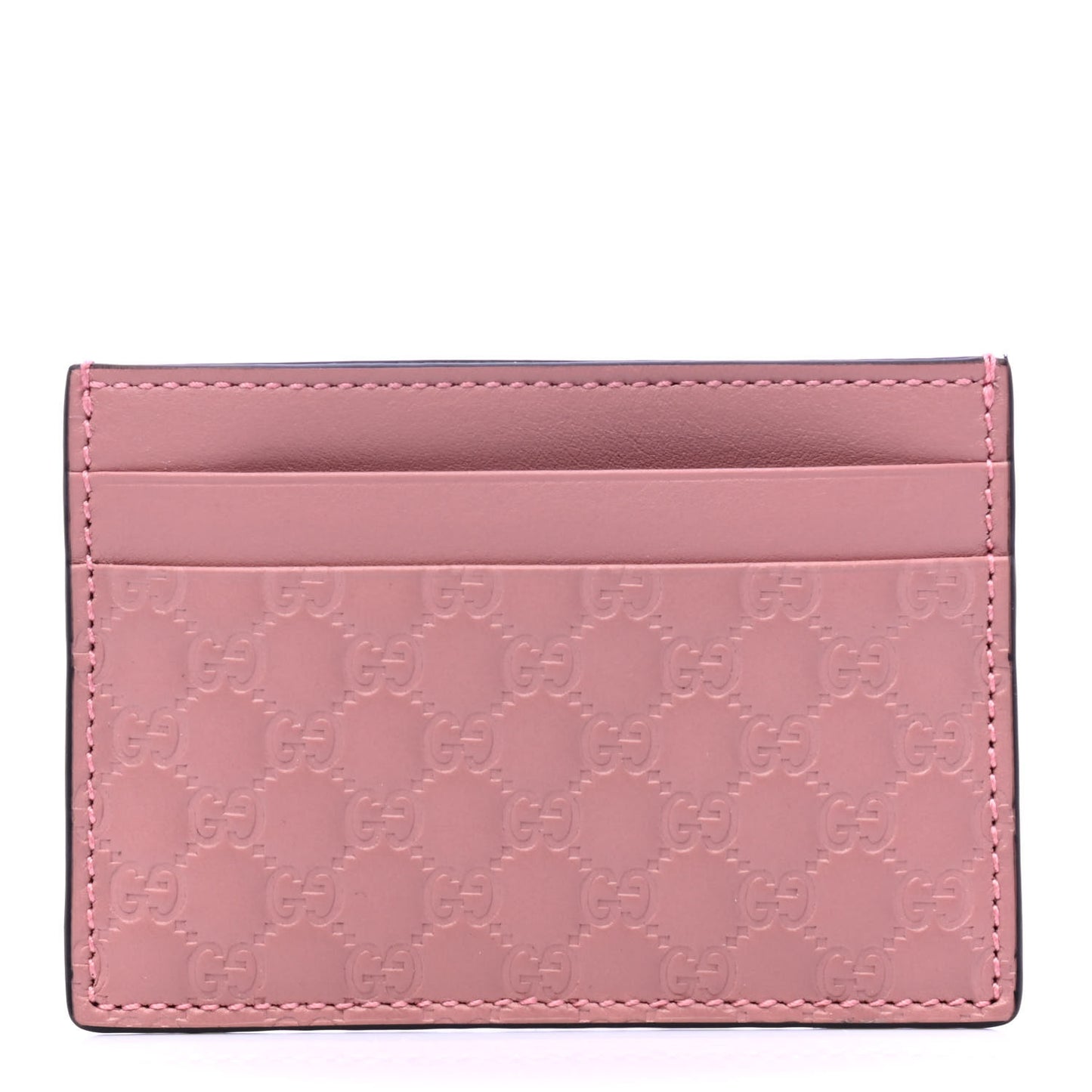 Microguccissima Card Holder Soft Pink