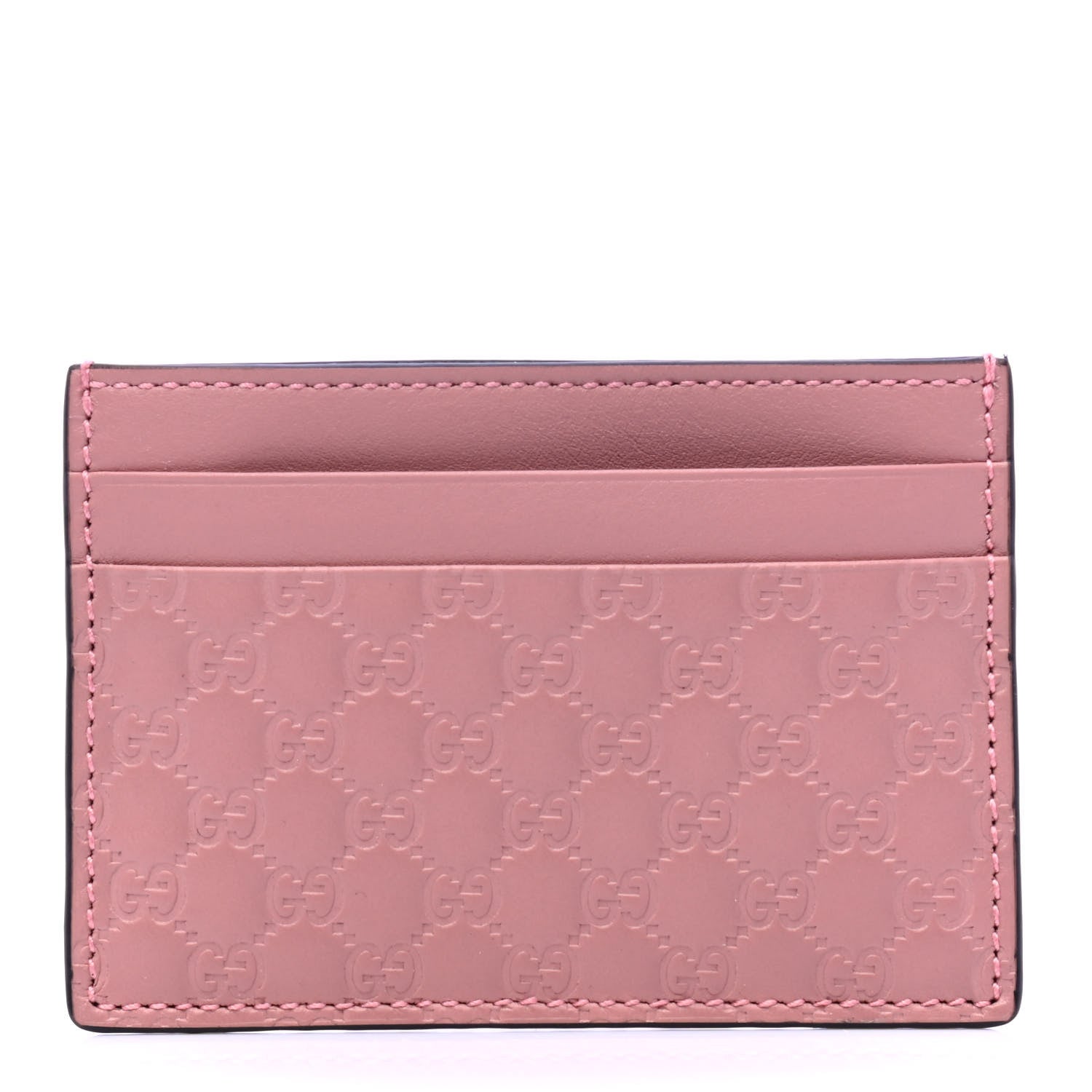 Gucci Microguccissima Card Holder Soft Pink 1 of 4