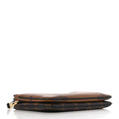Louis Vuitton Reverse Monogram Giant Double Zip Pochette 4 of 13