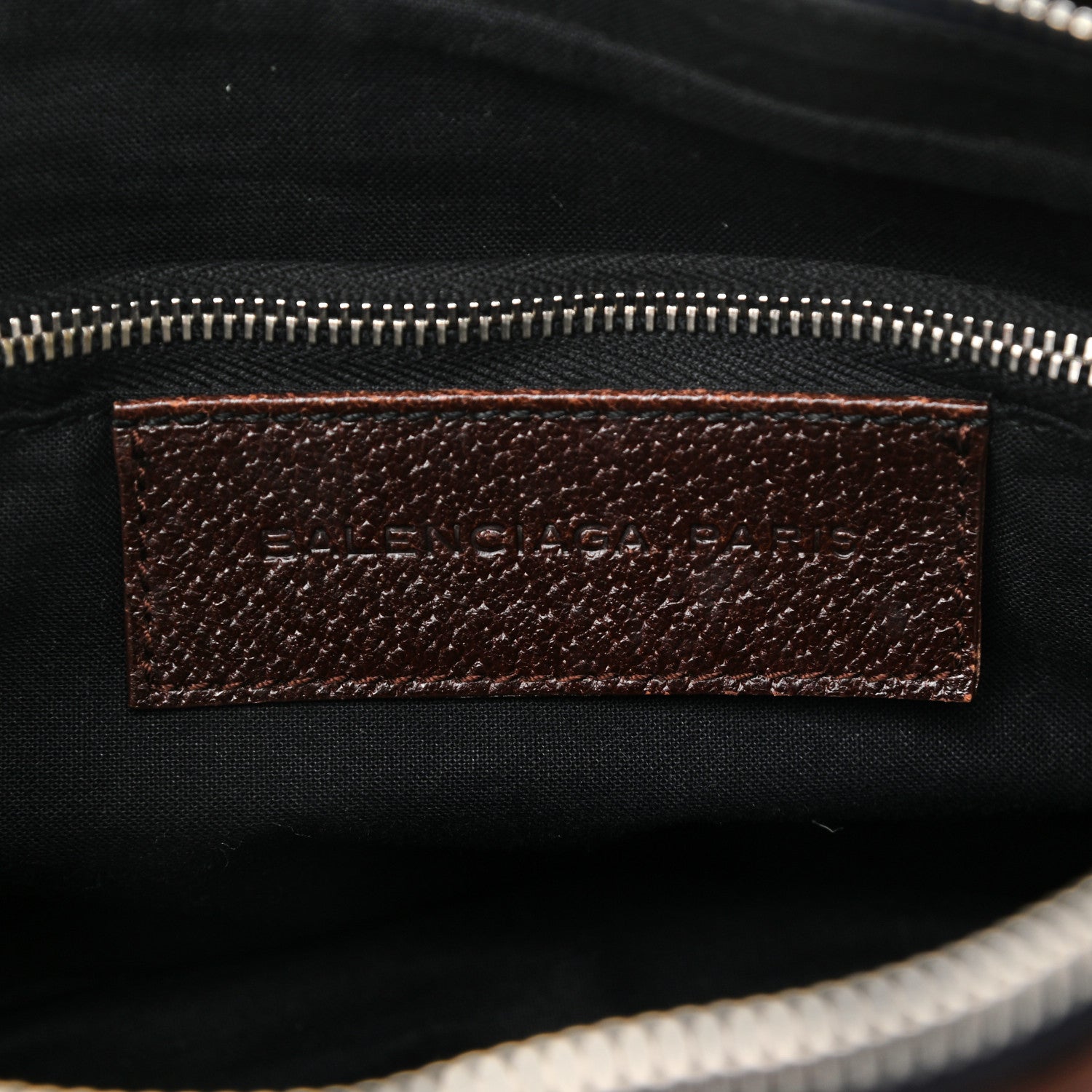 Balenciaga Denim Pigskin Classic Silver Hardware First Chocolate 7 of 13