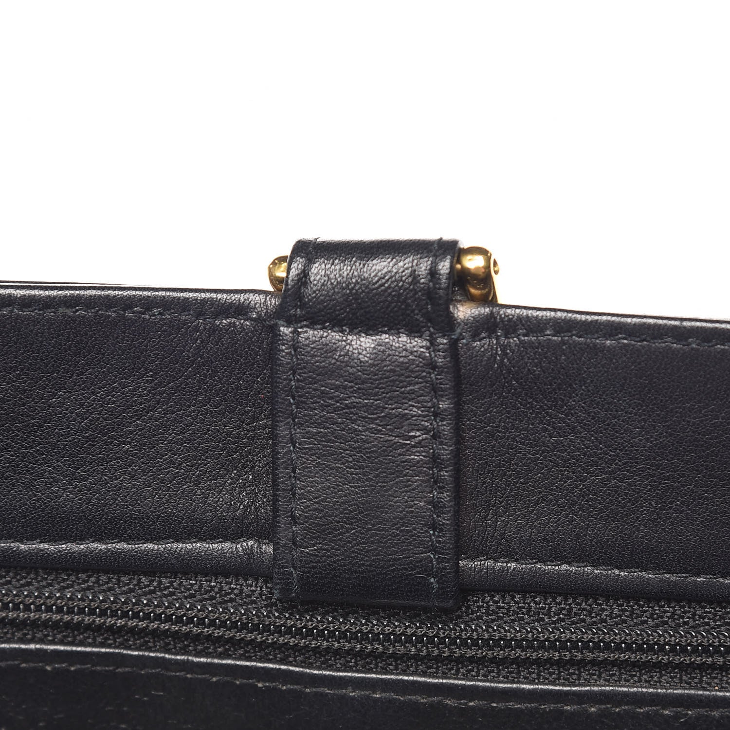 Chanel Lambskin CC Tote Black 10 of 15