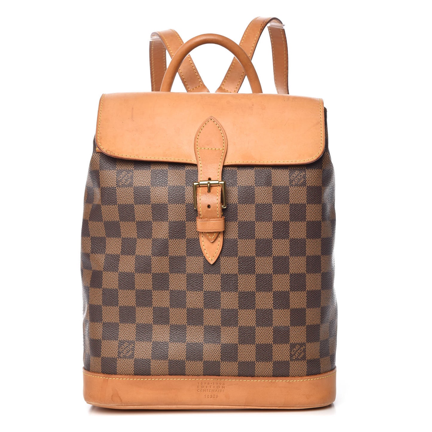 Damier Ebene Soho Centenaire Backpack