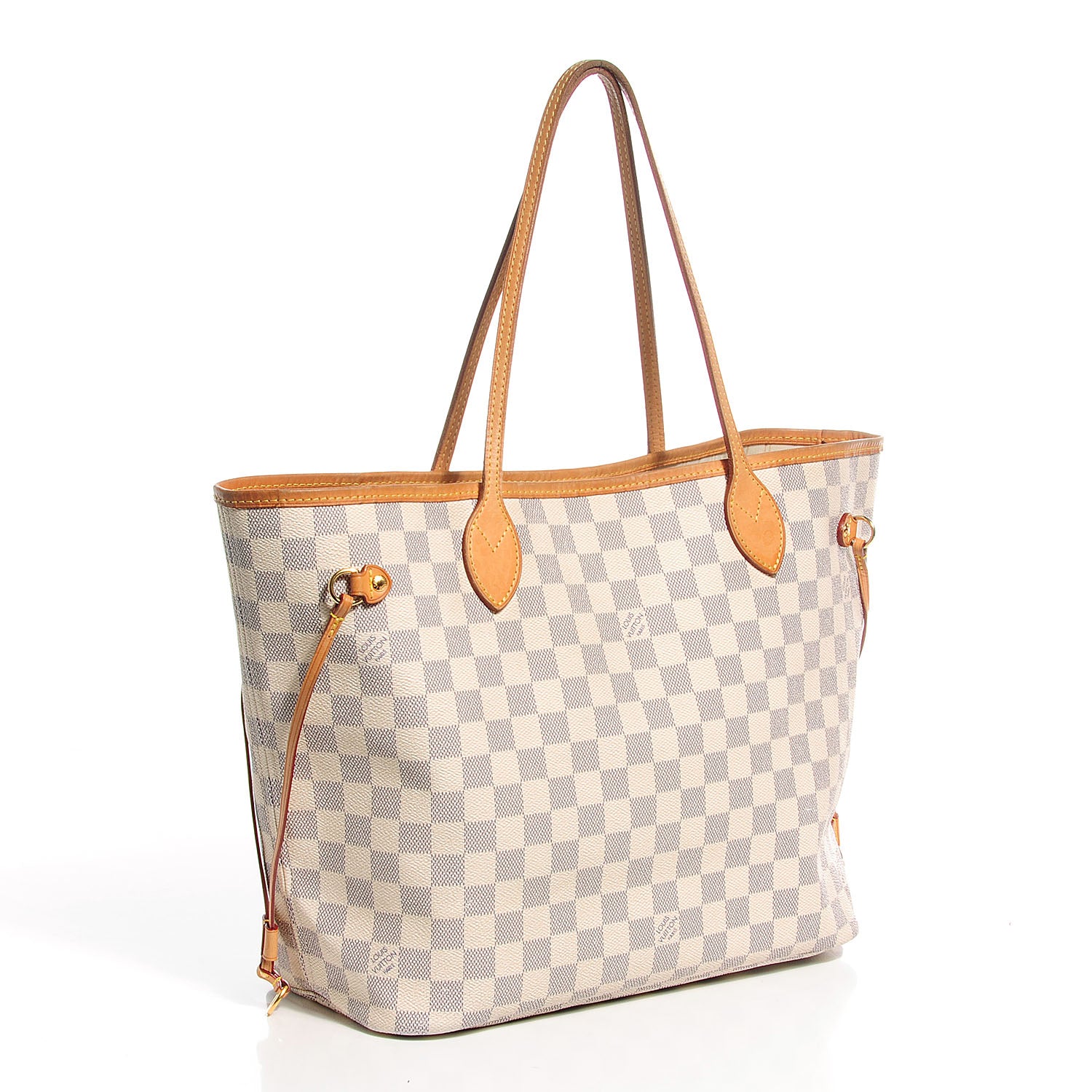 Louis Vuitton Damier Azur Neverfull MM 3 of 7
