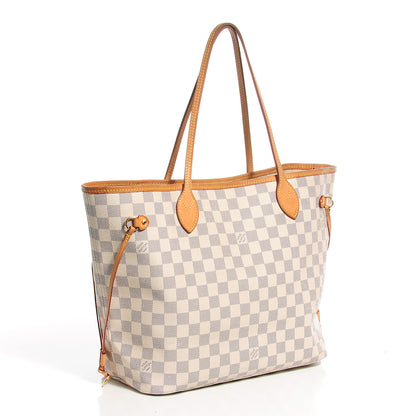 Louis Vuitton Damier Azur Neverfull MM 3 of 7