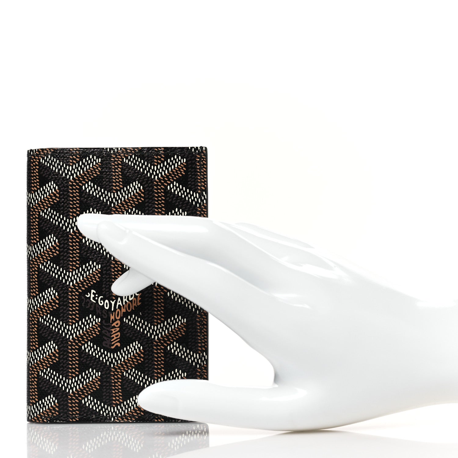 Goyard Goyardine Saint Pierre Card Holder Black 2 of 7