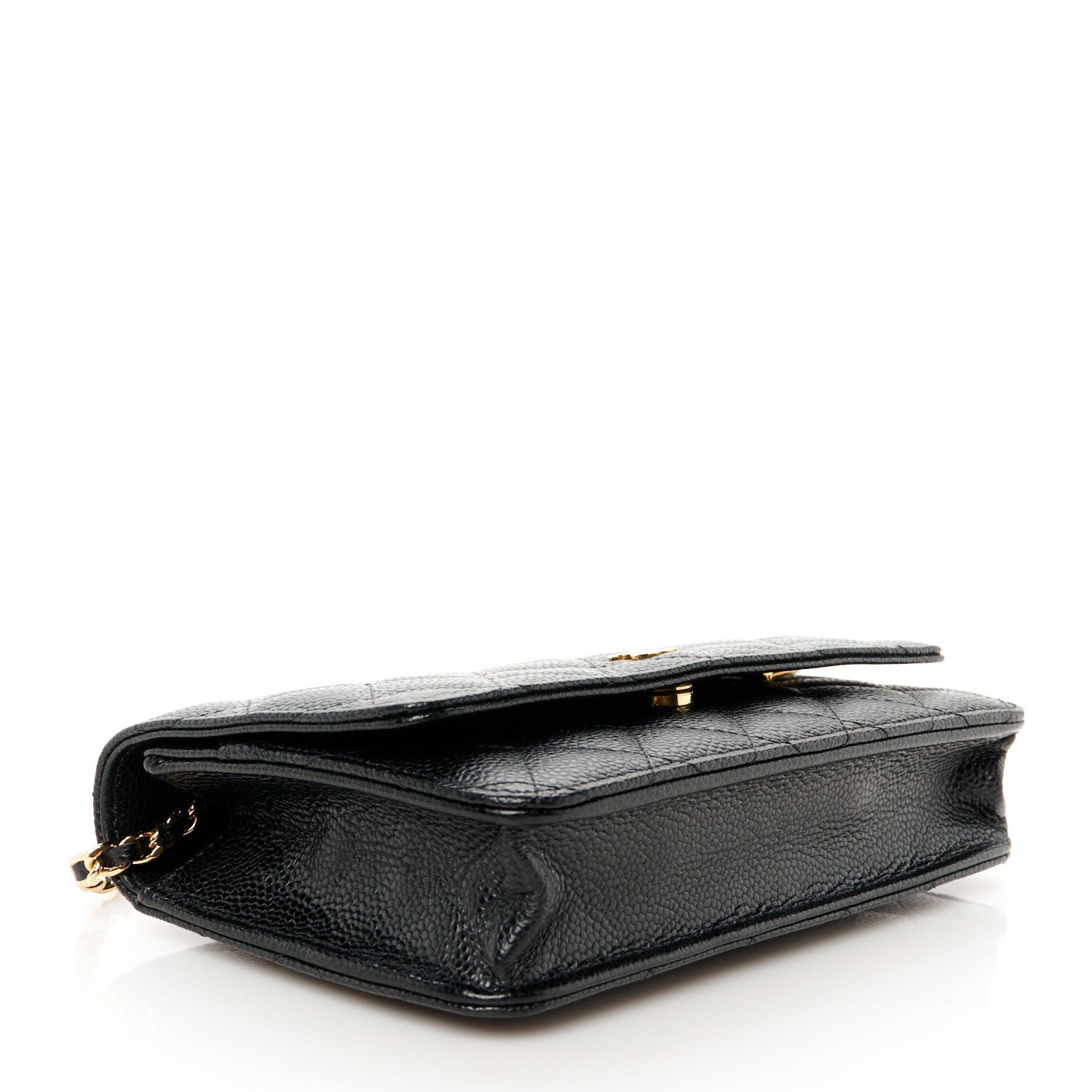 Chanel Caviar Quilted Wallet on Chain WOC Black 4 of 11