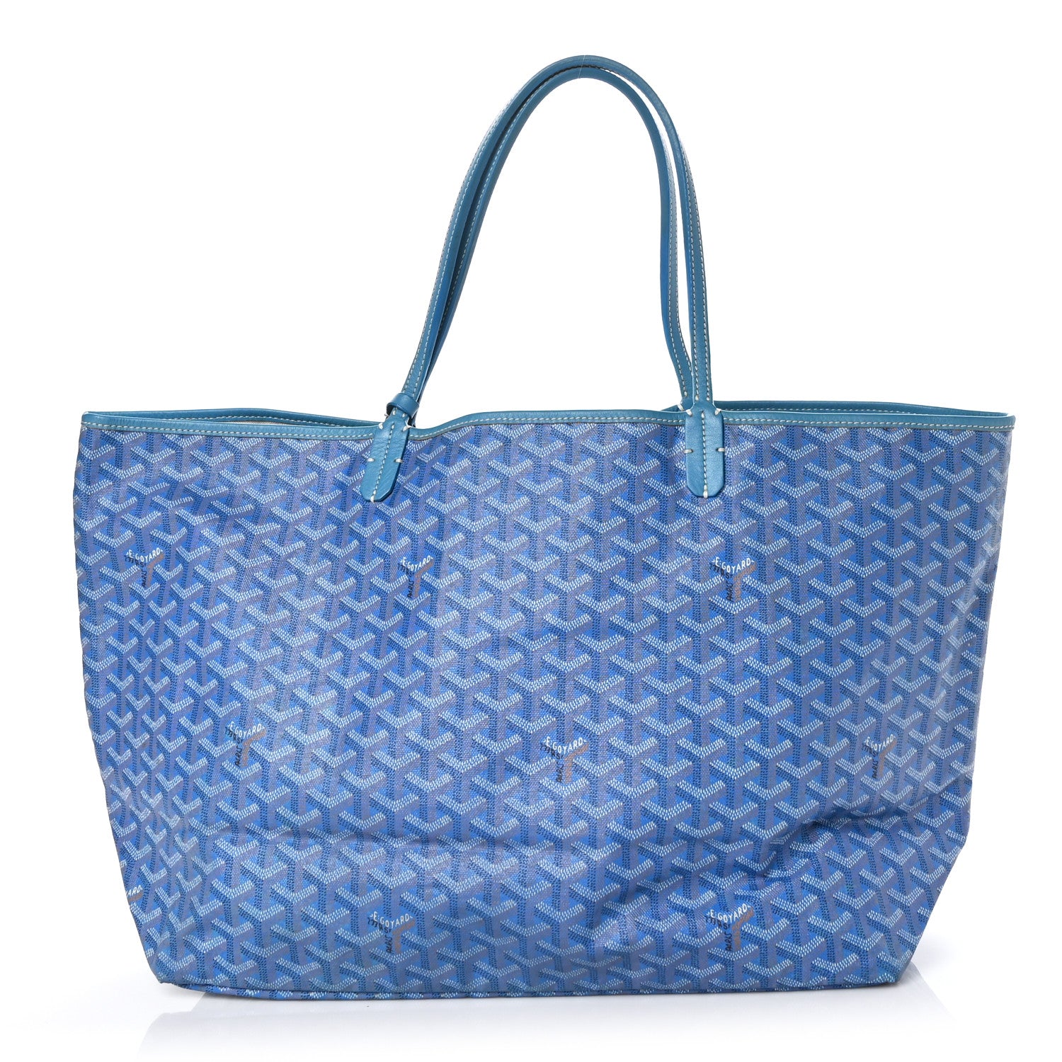 Goyard Goyardine Saint Louis GM Sky Blue 3 of 9