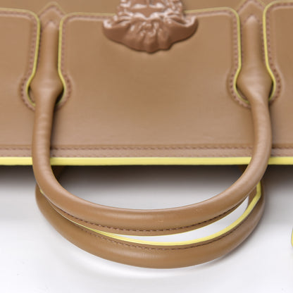 Versace Calfskin Large Palazzo Empire Bag Beige 15 of 16