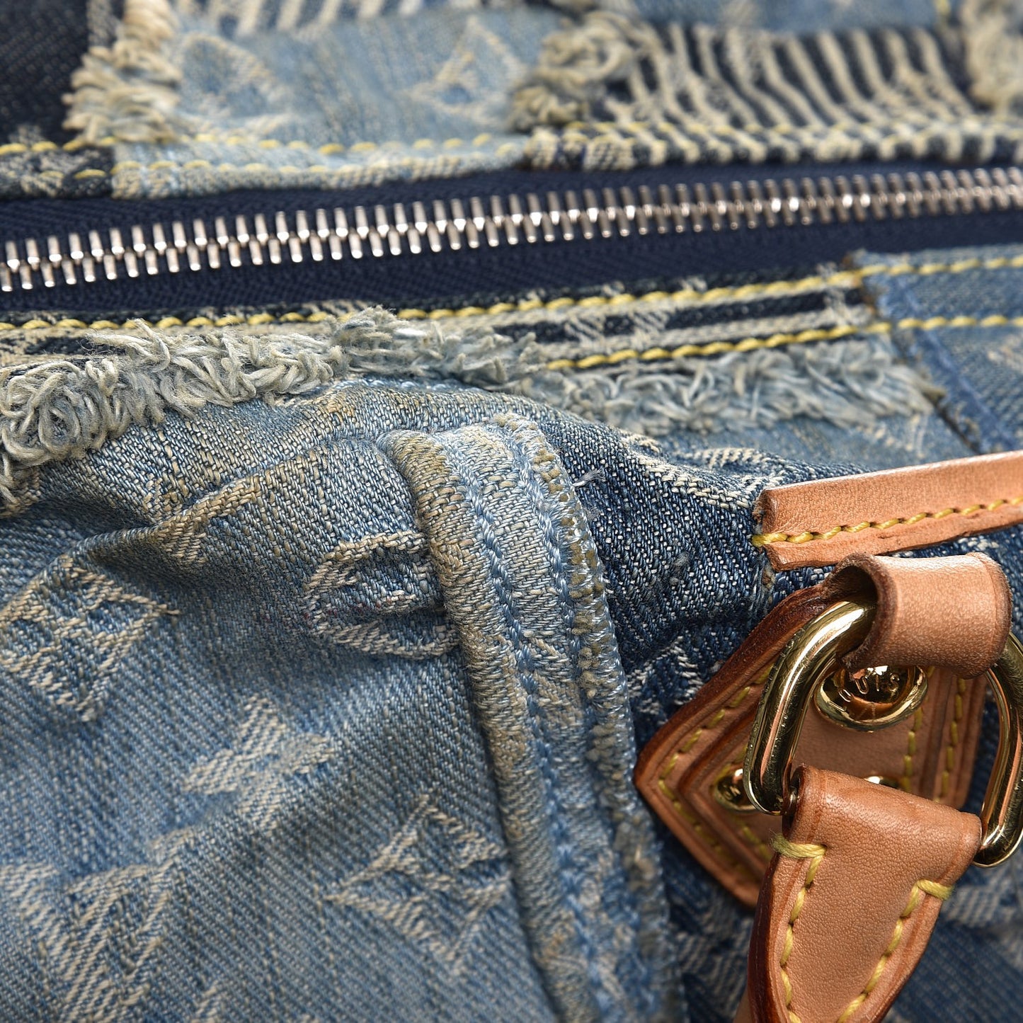 Denim Patchwork Bowly Blue