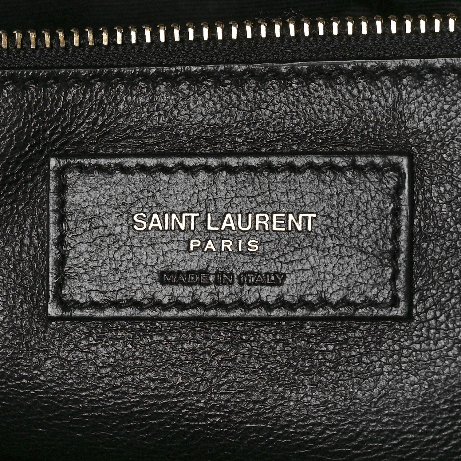 Saint Laurent Lambskin Quilted Sade Puffer Envelope Clutch Black 9 of 11