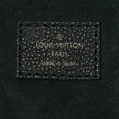 Louis Vuitton Empreinte Monogram Giant Neverfull MM Black Beige 6 of 9