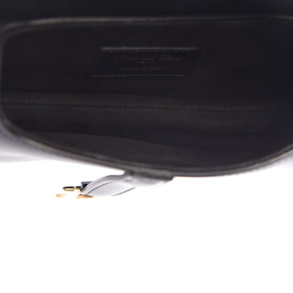 Christian Dior Calfskin Mini Saddle Bag Black 5 of 8