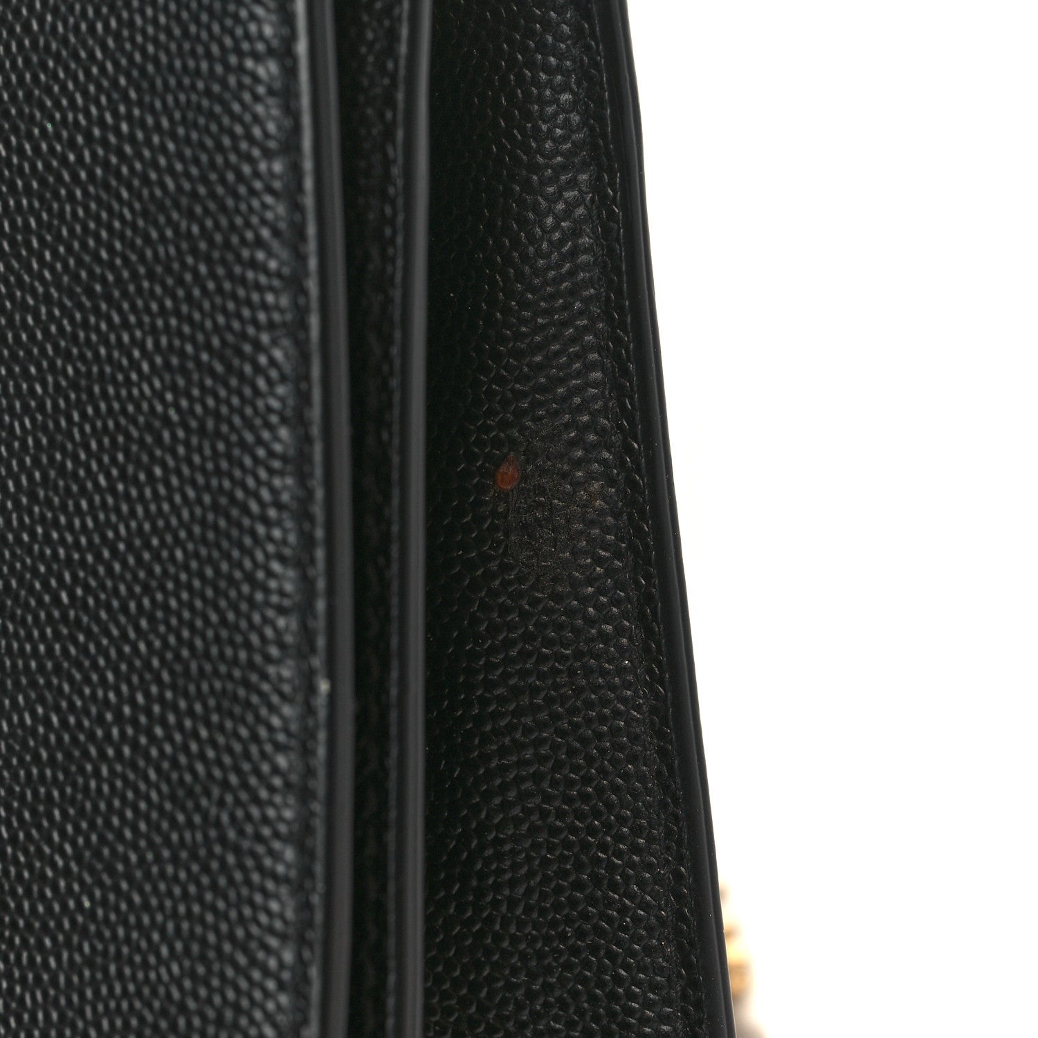 Saint Laurent Grain De Poudre Small Classic Monogram Kate Tassel Satchel Black 10 of 13