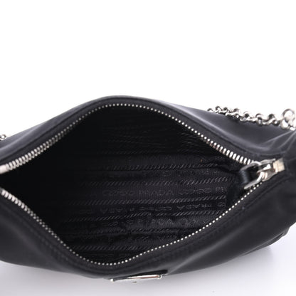 Prada Nylon Re-Edition 2005 Shoulder Bag Black 4 of 4