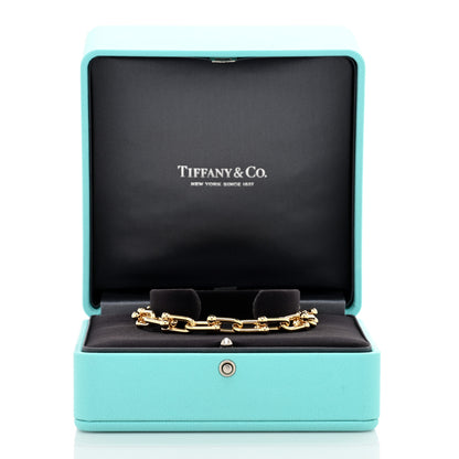 Tiffany 18K Yellow Gold Medium HardWear Link Bracelet 4 of 4