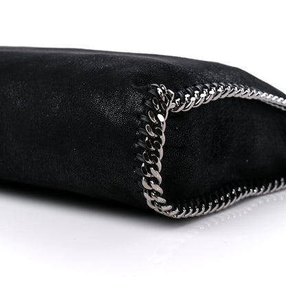 Stella McCartney Shaggy Deer Falabella Fold Over Tote Black 7 of 10