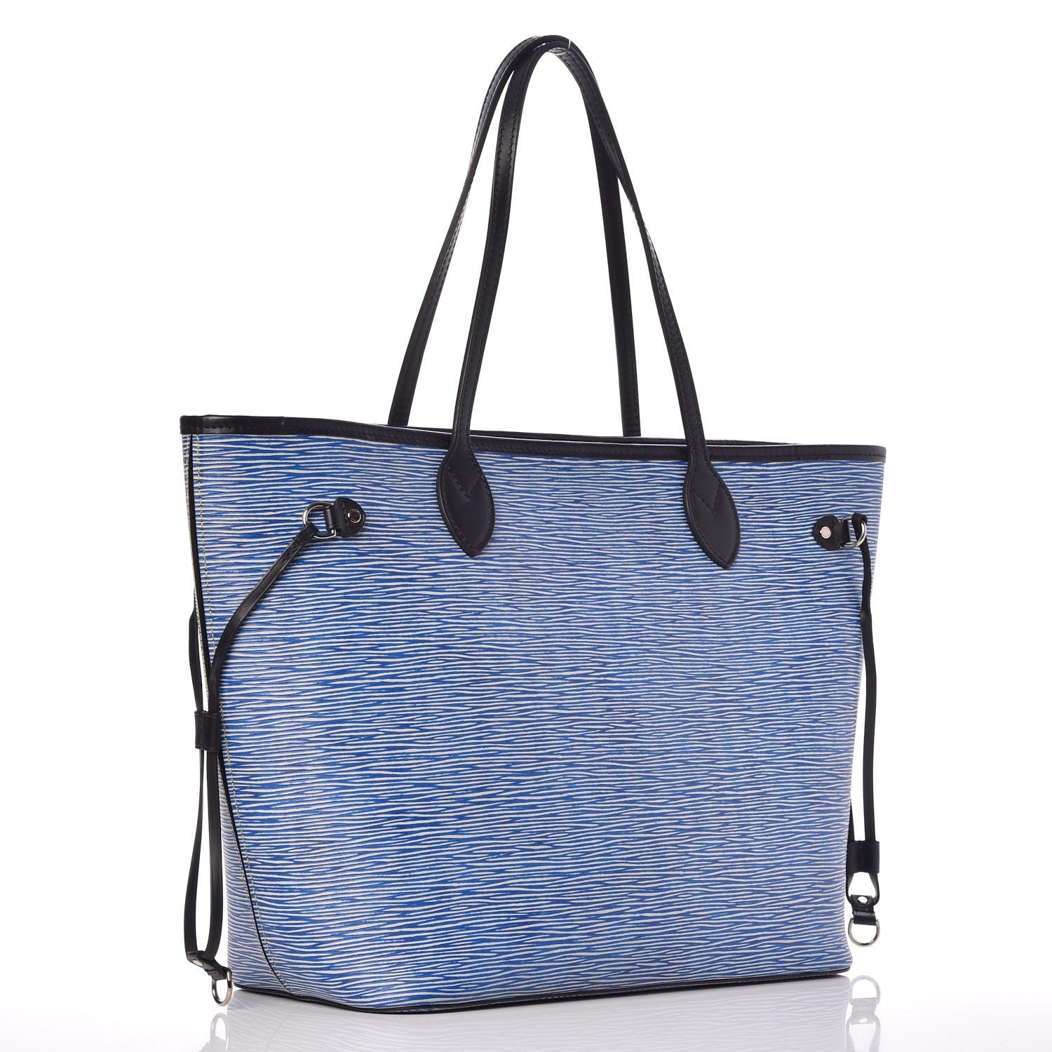 Louis Vuitton Epi Neverfull MM Denim Light 3 of 7