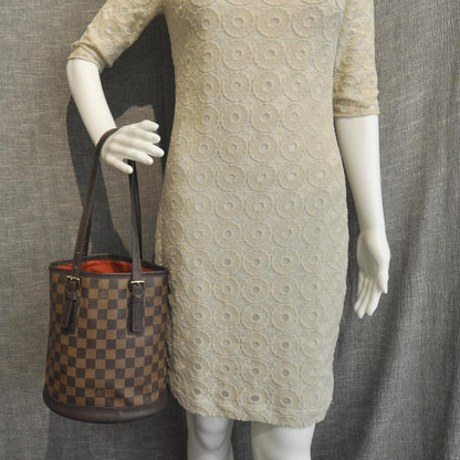 Louis Vuitton Damier Ebene Marais Bucket 23 2 of 8