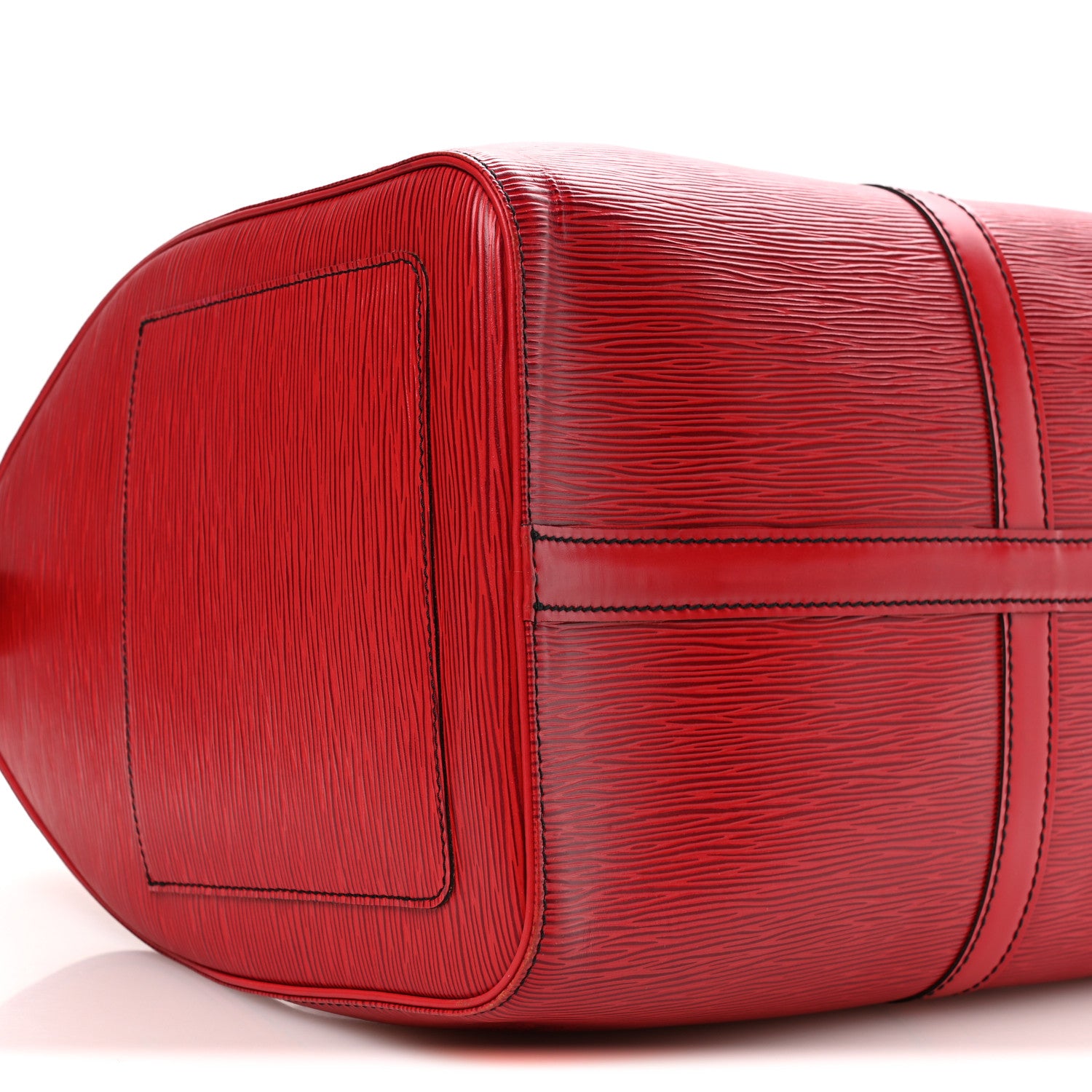 Louis Vuitton Epi Keepall 50 Castillan Red 8 of 9