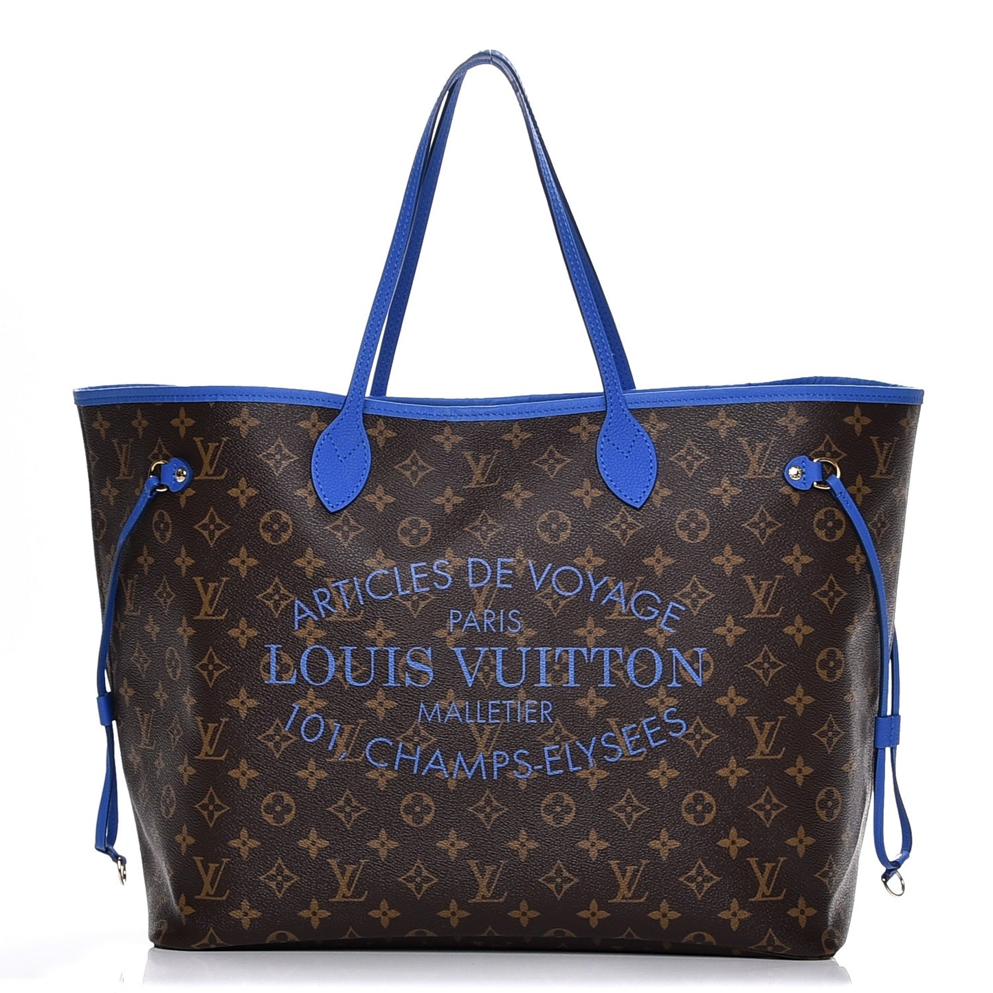 Monogram Articles de Voyage Ikat Neverfull GM Grand Blue