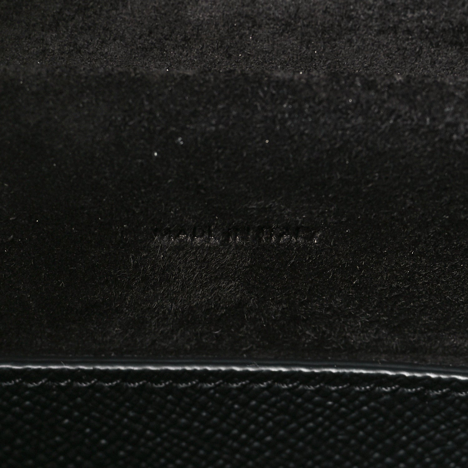 Celine Grained Calfskin Micro Belt Bag Black 7 of 9