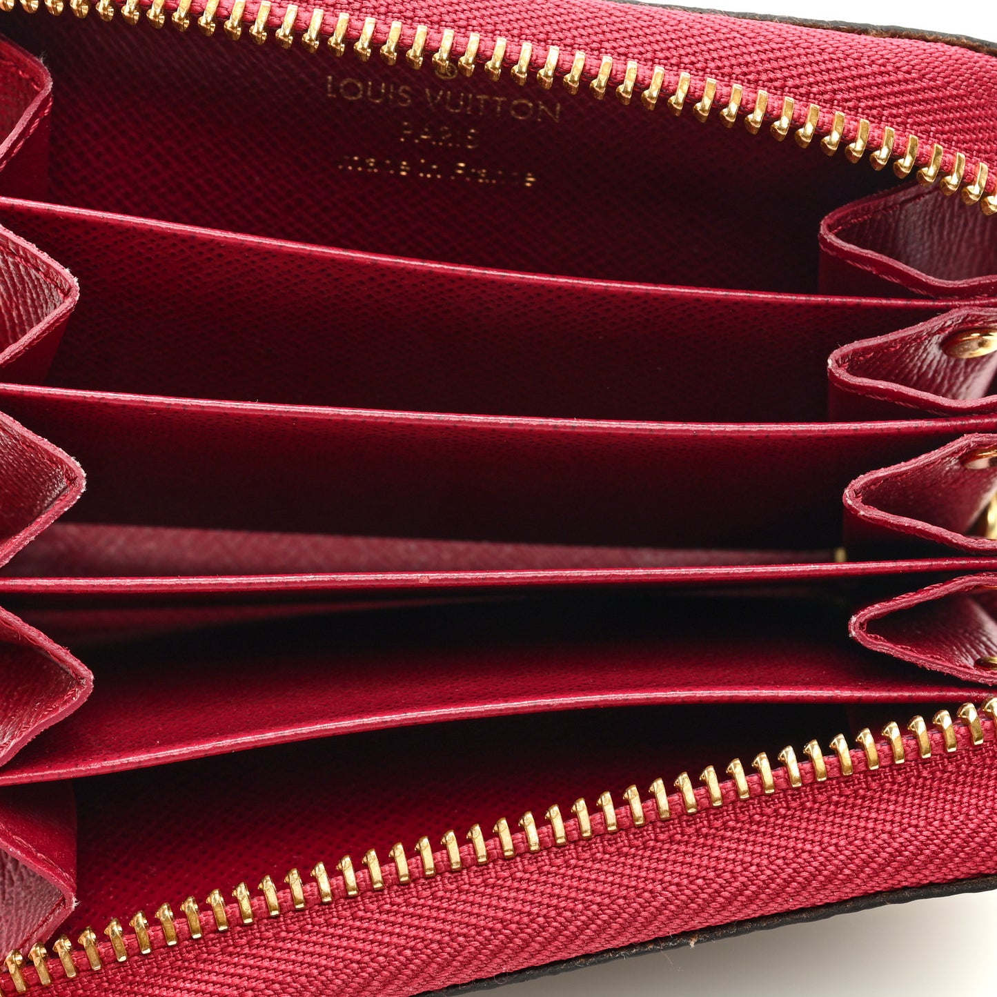 Monogram Zippy Multicartes Fuchsia